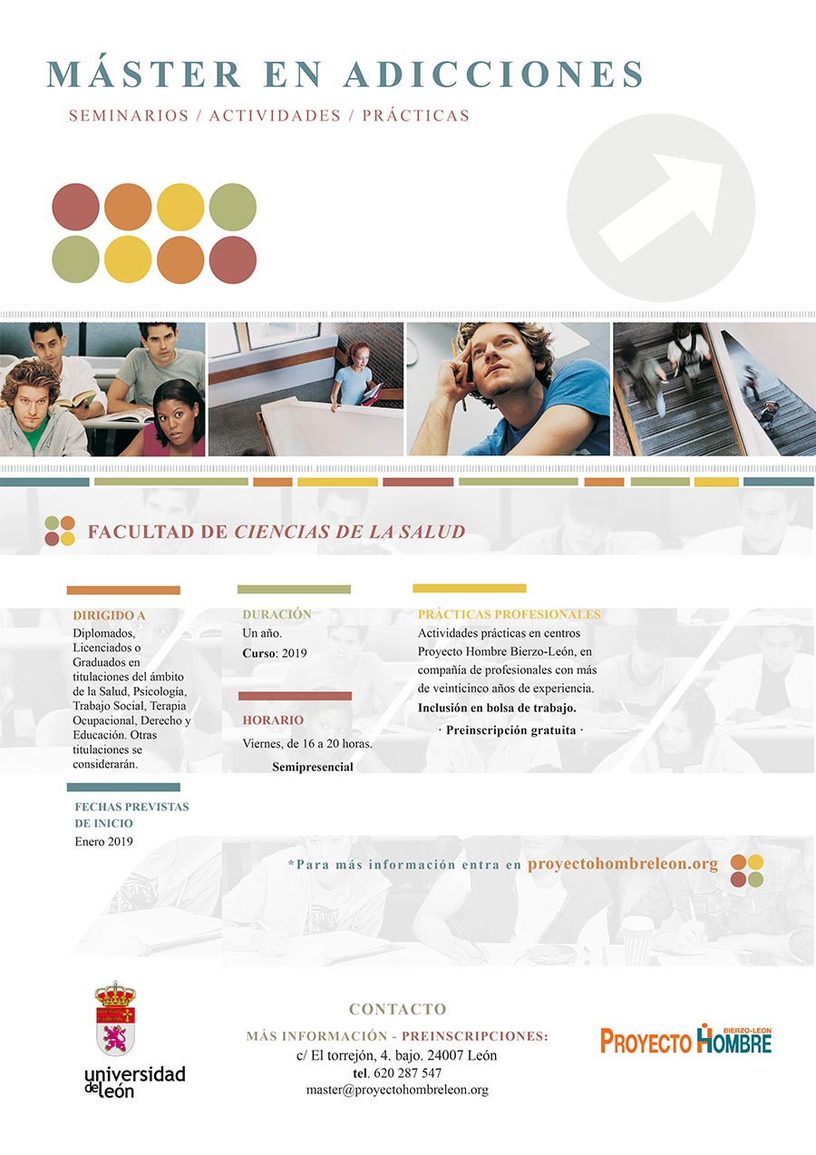 Programa completo del master en adicciones de proyecto hombre