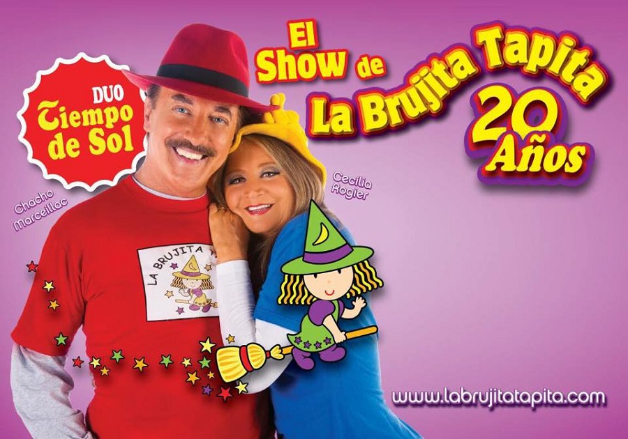 Espectáculo infantil Brujita Tapita Ponferrada Bergidum cartel