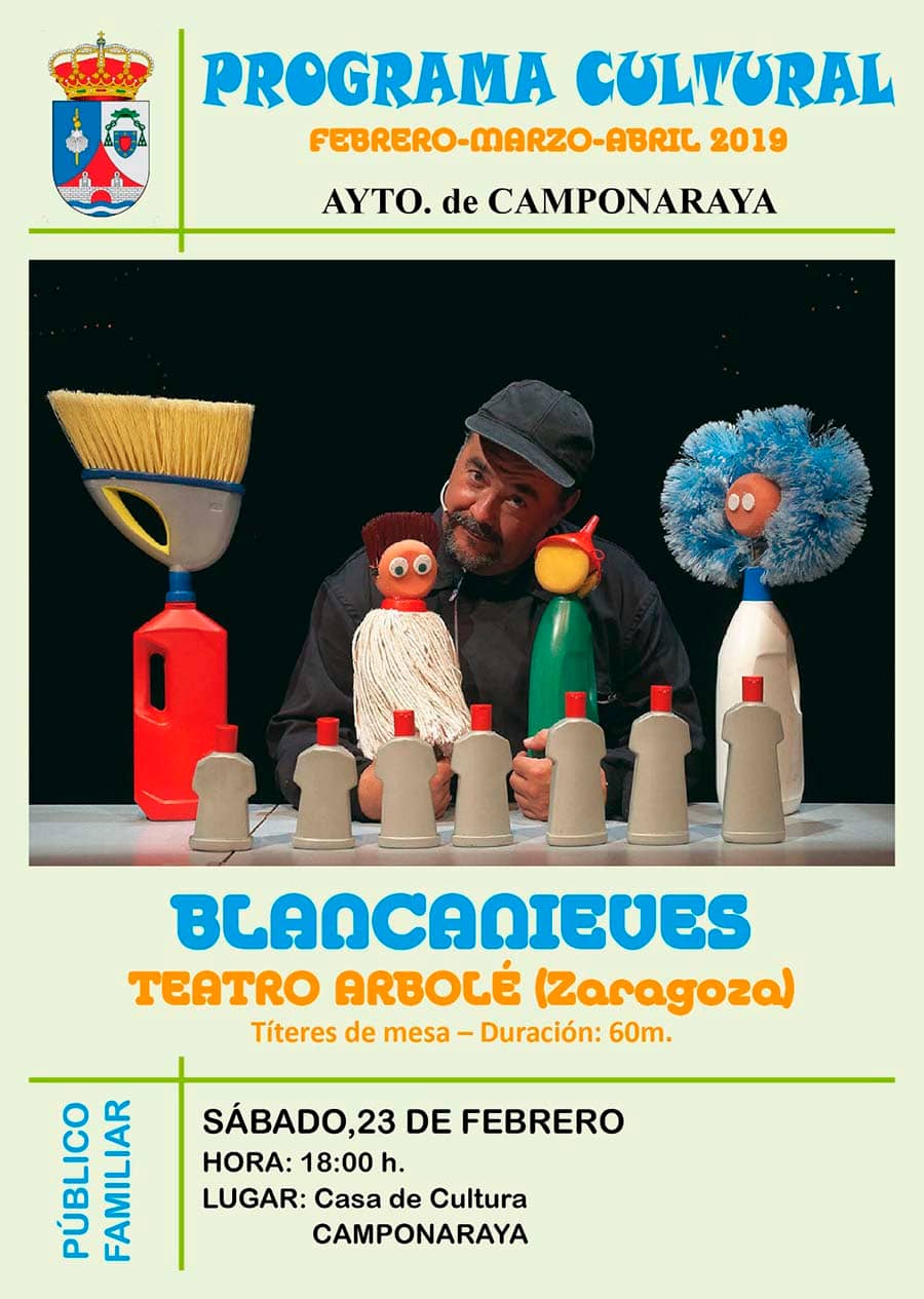 cartel blancanieves camponaraya el bierzo