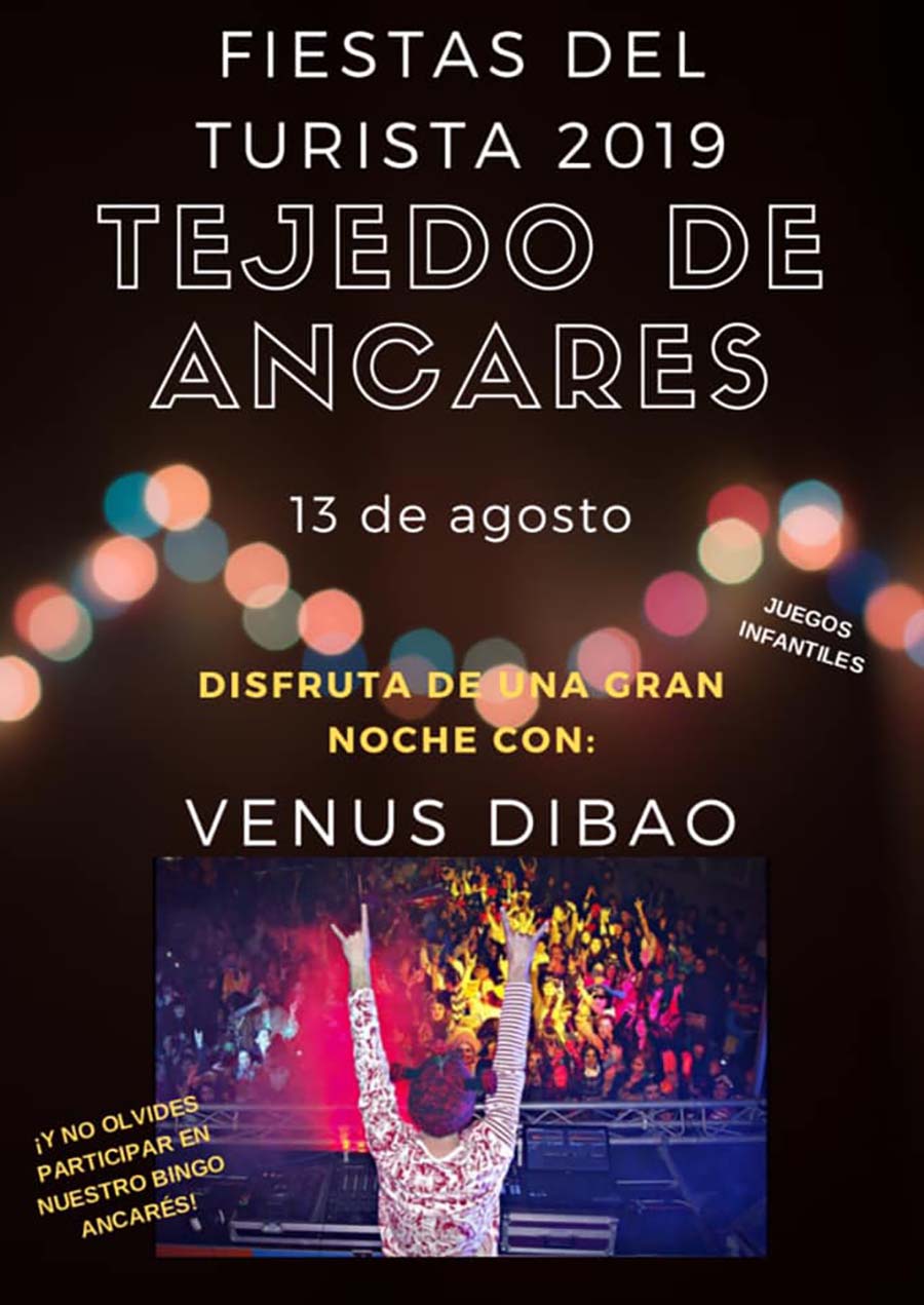 cartel fiestas turista18 tejedo ancares el bierzo