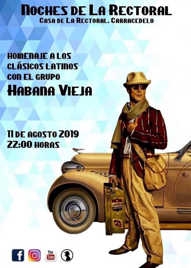 cartel concierto habana vieja la rectoral carracedelo el bierzo